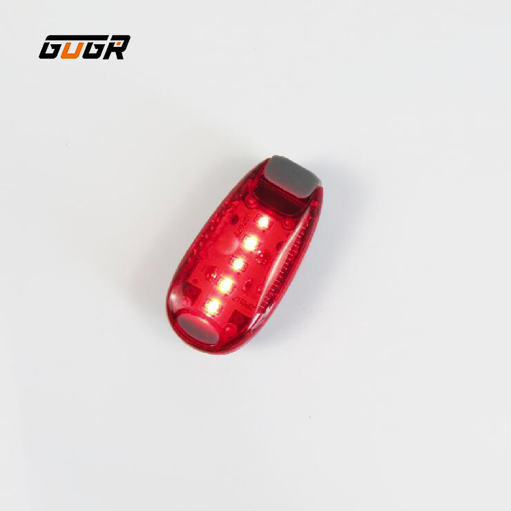 Promotion Plastic Mini Clip Led Safety Light Clip on Strobe/led safety light running