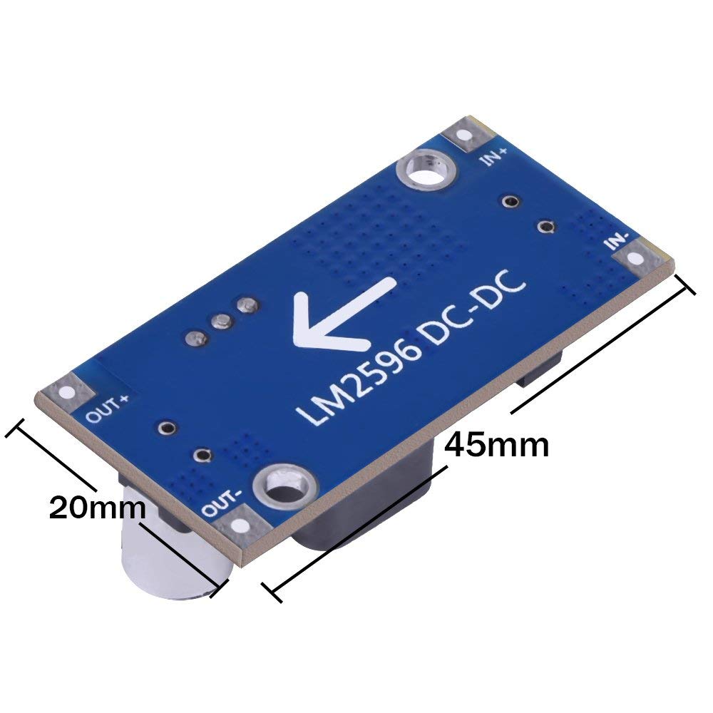 LM2596S-ADJ DC-DC adjustable step-down Voltage regulator power supply MODULE BOARD 3A Buck Converter Power Module