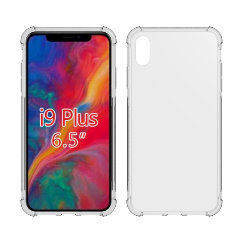Transparent clear Hard back Bumper tpu case for Apple iphone XR Xs Xsmax 8 7 7plus