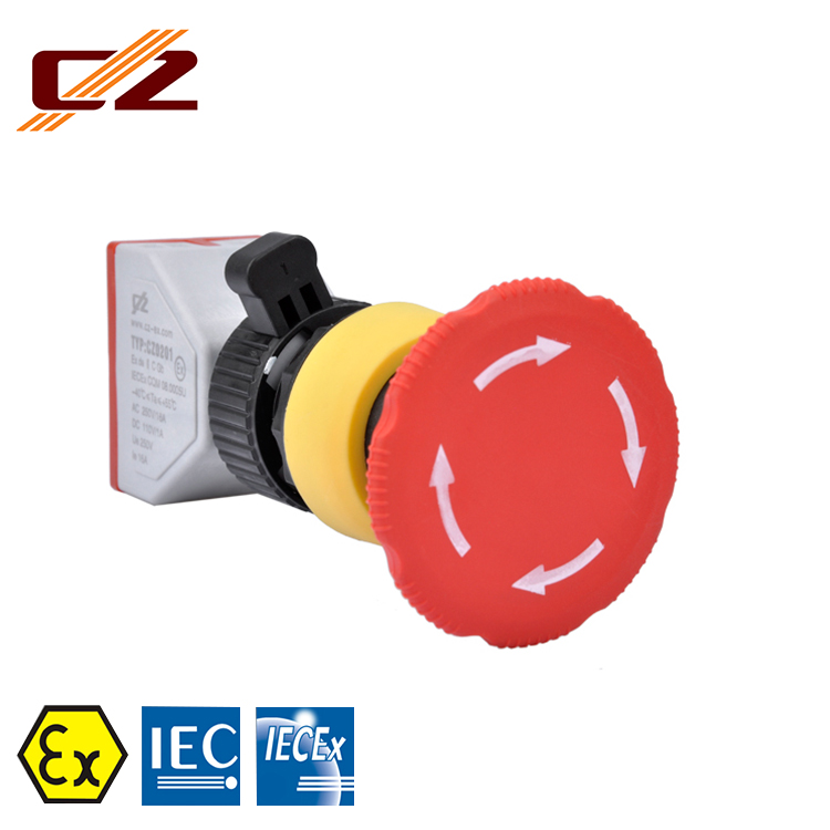 Supply From Manufacture Explosion Proof Plastic Emergency Stop Button