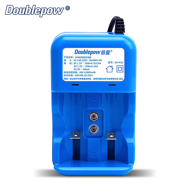 Portable universal Battery Charger for 1.2V AA/AAA/C/D 9V Battery