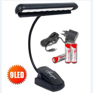 Convenient L9 LED Light desk lamp with clip,Music lamp