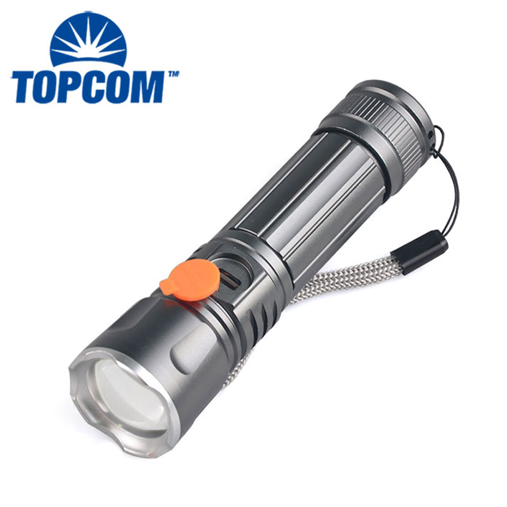 High Power 3W LED Japan Torch Light 18650 USB Rechargeable Flashlight