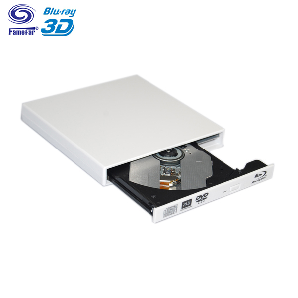 Factory sale External USB 2.0 25G 50G BD-R BD-ROM CD/DVD RW blu-ray 3d Burner Writer Recorder for Laptop Computer PC