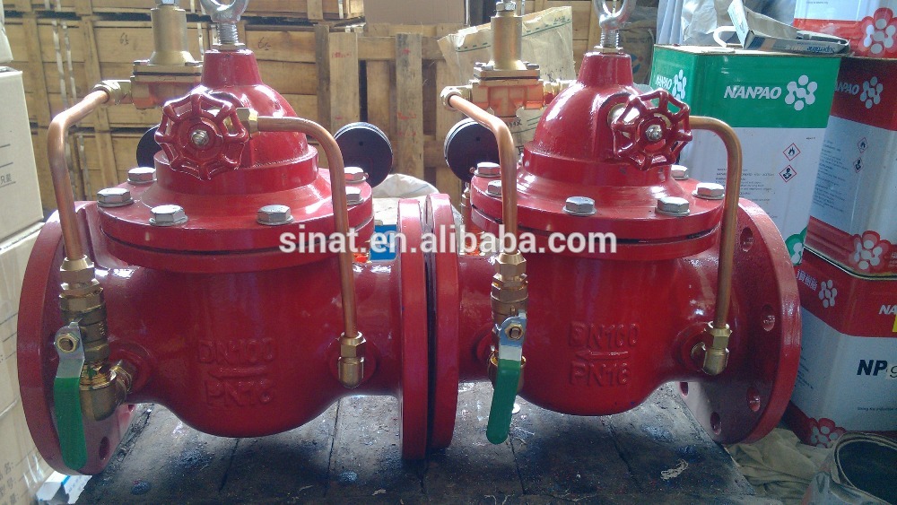 200X Flange Connector water Pressure Reducing Valve