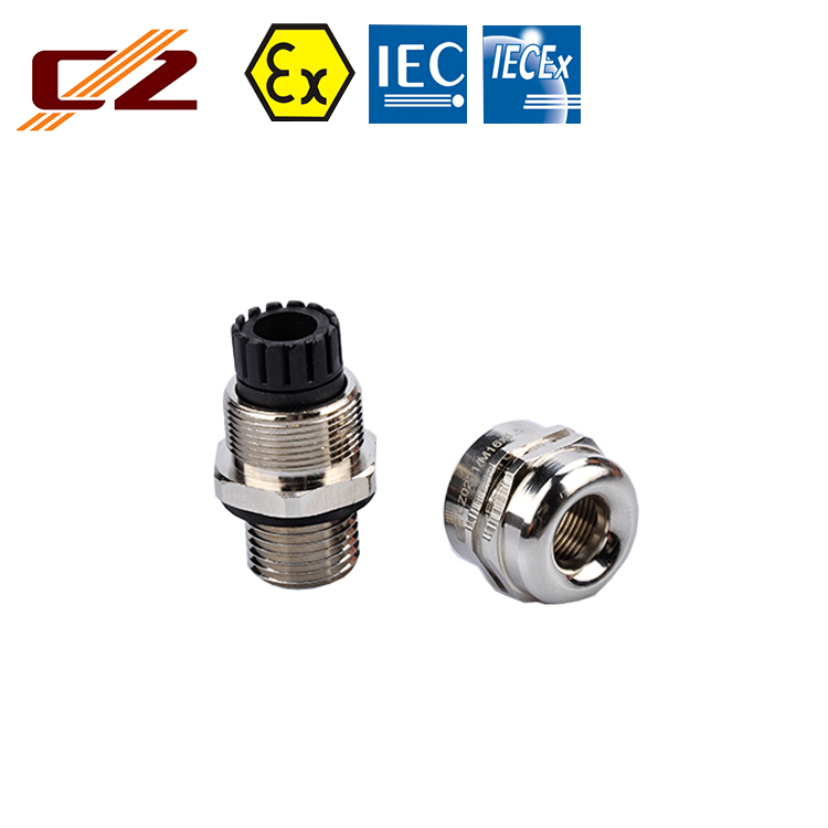 ATEX And IECEx Certified Explosion Protection Metal Cable Gland