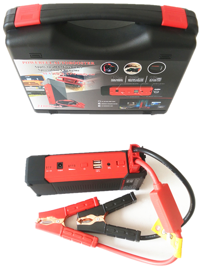 1000A 30000mAh 12/24V Diesel Auto Jump Starter for Lorry as Emergency Rescue Tool