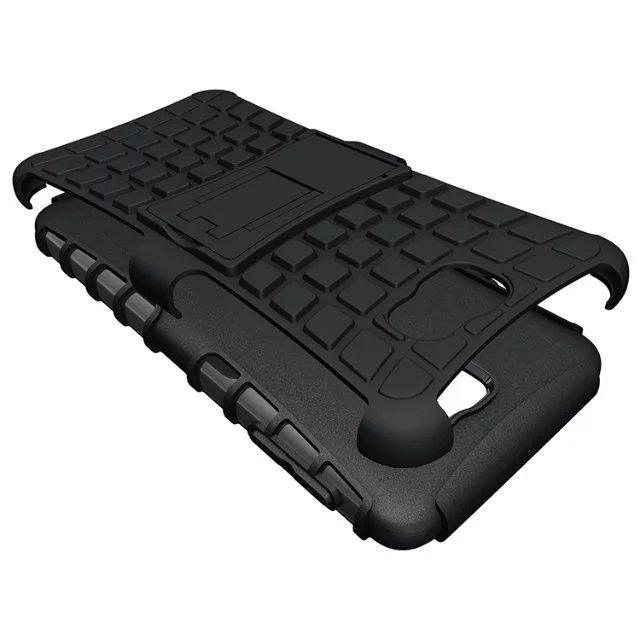 shockproof TPU+PC 2in1 tire pattern bracket cover phone case For Samsung Galaxy J7 Prime