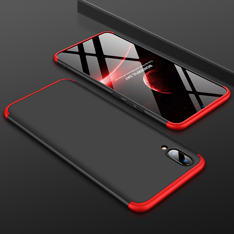 2018 hot sell 360 cover Removable 3in1 Hard PC Shield Back Cover Case for Vivo V11