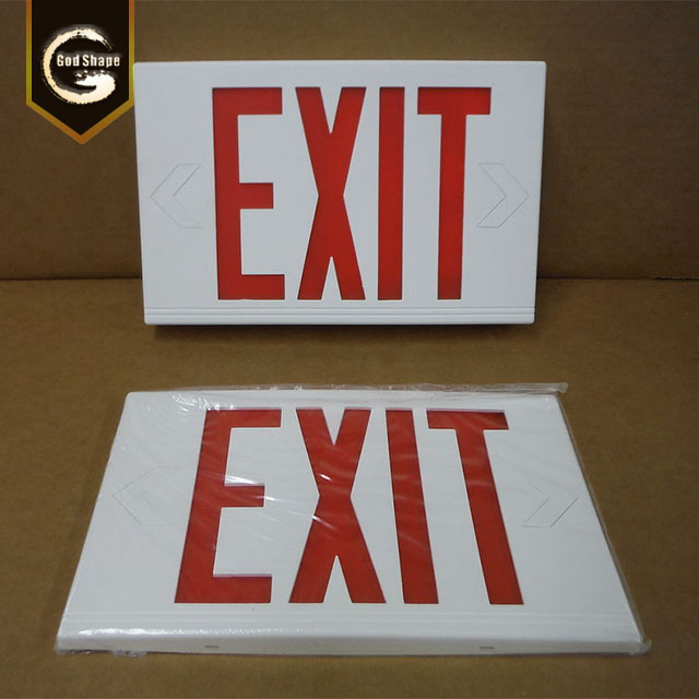 Best price safety led acrylic emergency sign exit sign