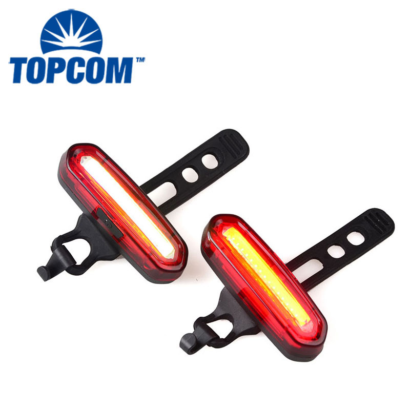 Aluminum 6 Modes Ultra Brightness Mini USB Rechargeable Bike Light