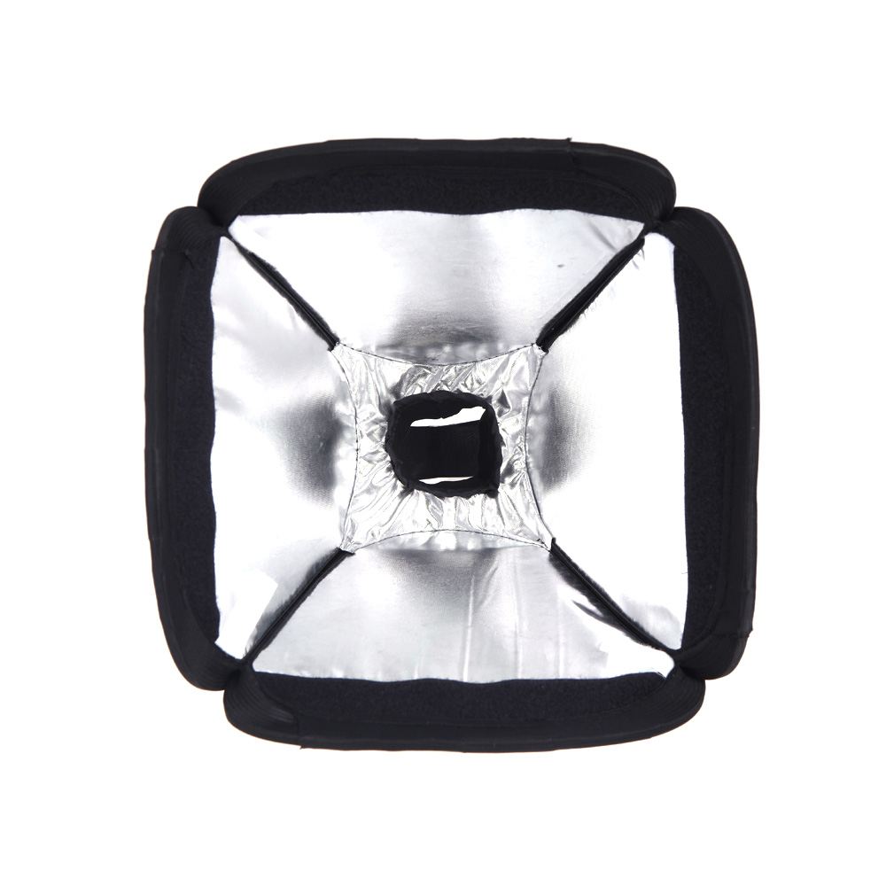 Hot Sale! Mini Portable Soft Cloth Photo Studio Softbox Diffuser for Flash Speedlite Camera Size 28 * 28cm