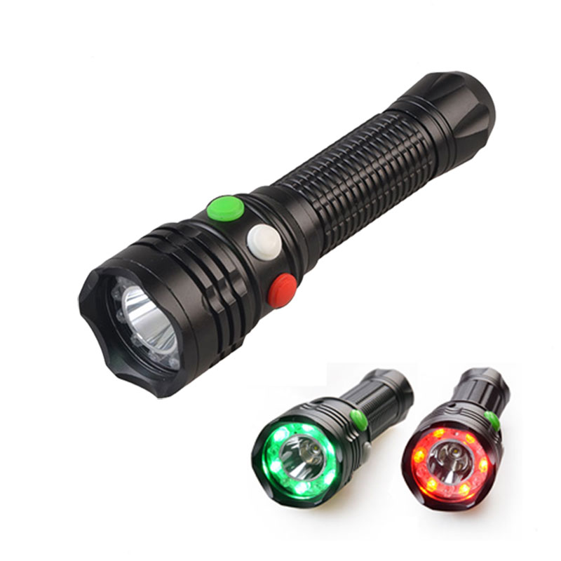 3 Modes signal Torch High Power LED Flashlight Rechargeable Magnetic Flashlight