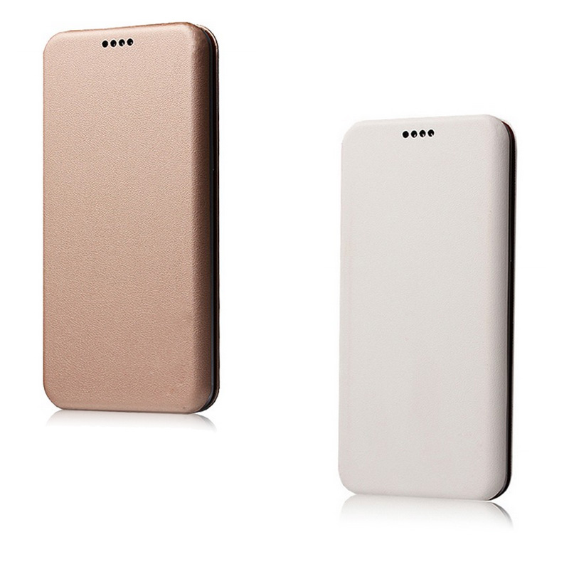 Luxury Leather Flip Folio Shell Case for Samsung Galaxy J2 Prime Pouch