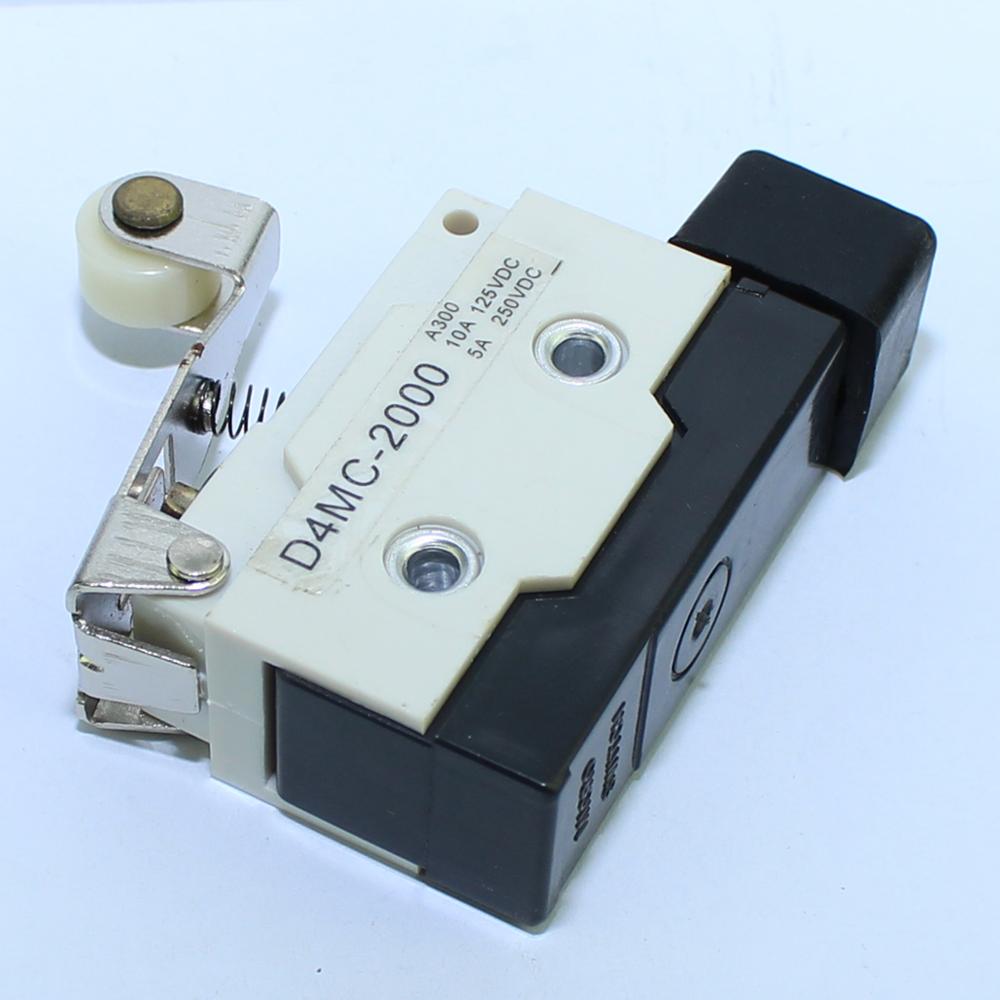 D4MC-2000 ON OFF Short Roller Lever MicroLimit Switch 3A 250VAC