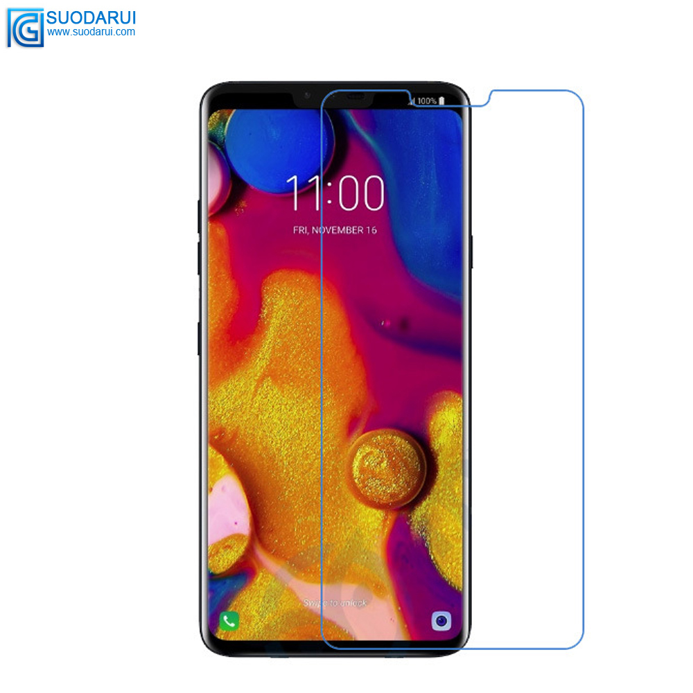 Tempered Glass Screen Protector For LG V40 ThinQ 9H 2.5D 0.26mm HD Transparent Film