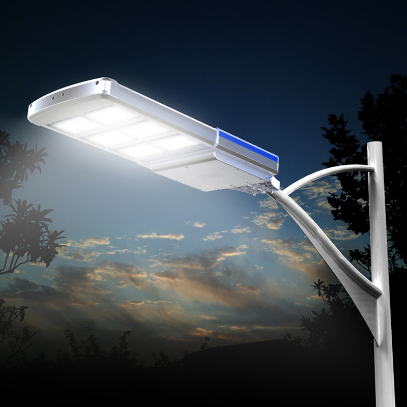 Solar lighting outdoors advertising solar street light with battery box