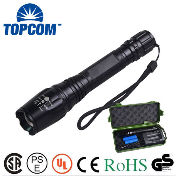 TP-1839 18650 Power Source XML T6 CREE LED Powerful Flashlight