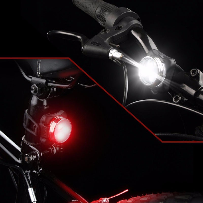 LED Bike Tail Safety Led Accessories Super Bright Colorful Bicycle Wheel Light Set with USB