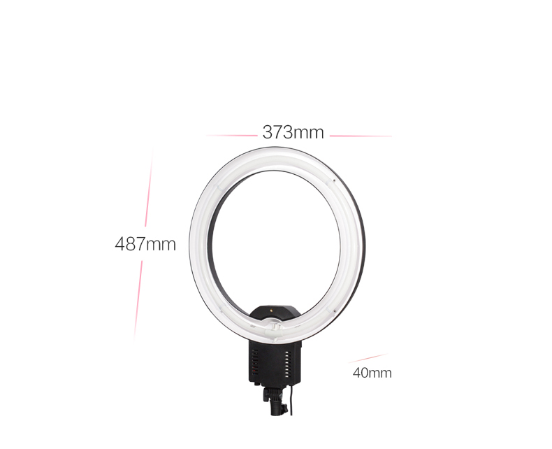 NG-65C Camera Photo/Video 19Outer 15Inner 65W 5400K Ring Fluorescent Flash Light Continuous Macro camera Ring Light