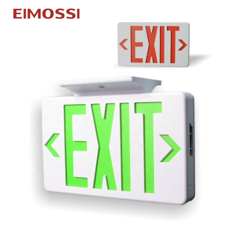 Wholesale led AC220V Plastic Emergency EXIT Light