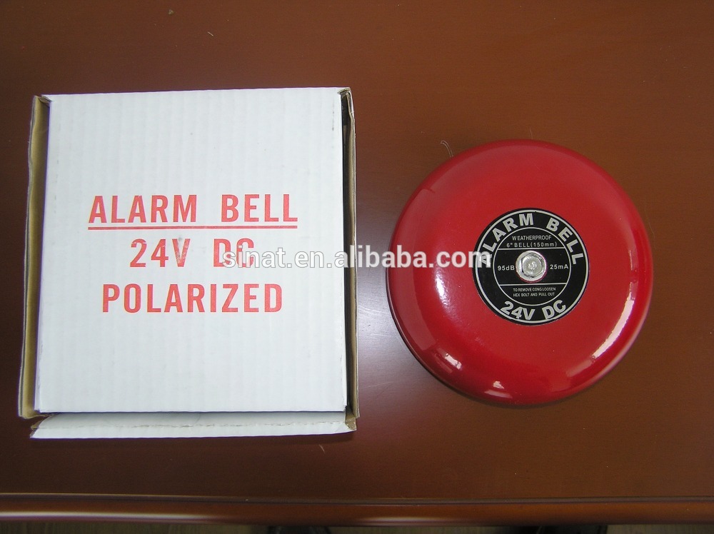 150mm Industrial Waterproof Electric Fire Alarm Bell