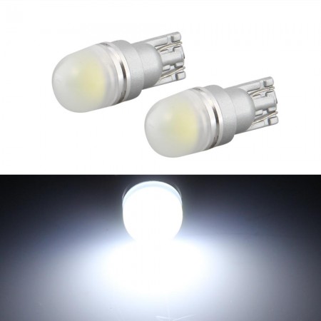 2 T10 W5W Car White LED Bulb Side Marker Turn Signal Light Lamp