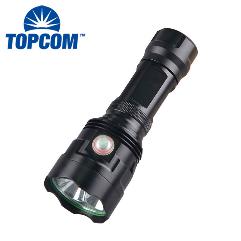 High Power 3 xml t6 Rechargeable Strobe Led Torch Flashlight With USB Cable