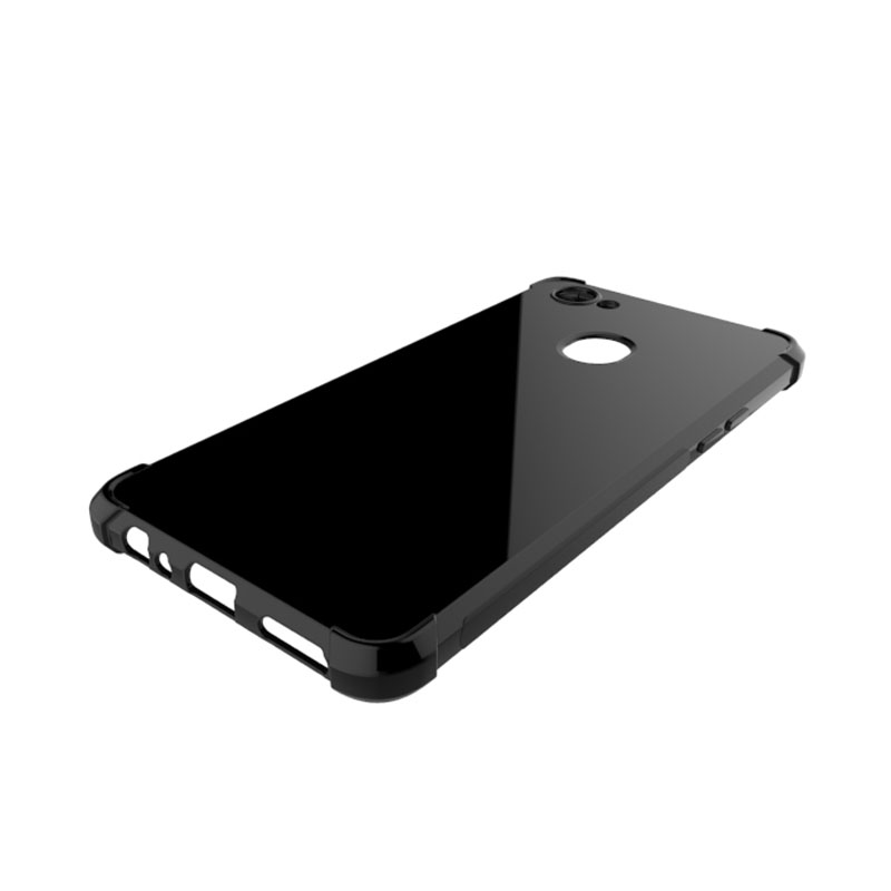 Transparent Shockproof soft Tpu cover case For OPPO F7