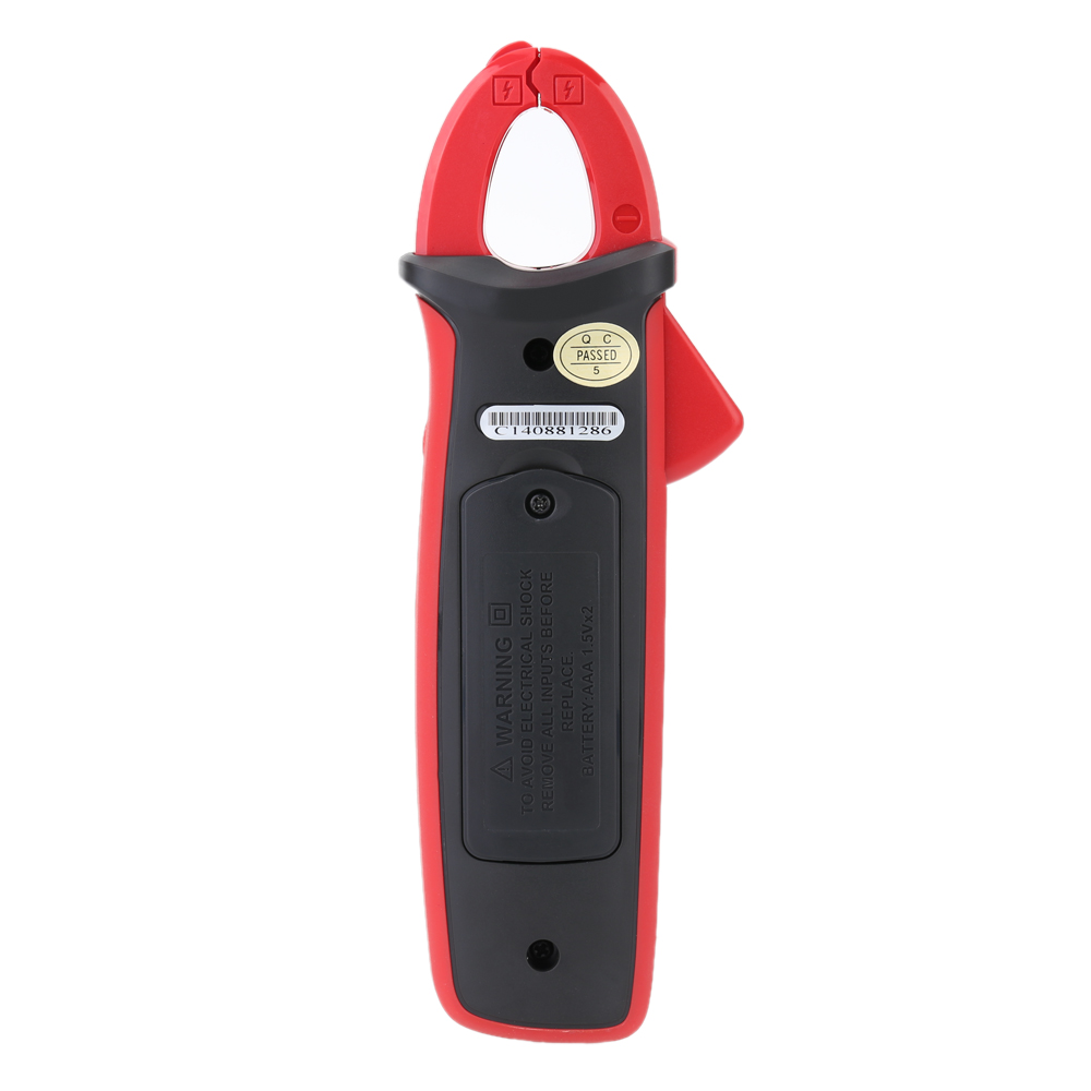 UT210D Digital Clamp Meter Temperature Measurement Auto Range Capacitance Multimeter AC/DC Current Voltage Resistance Meters
