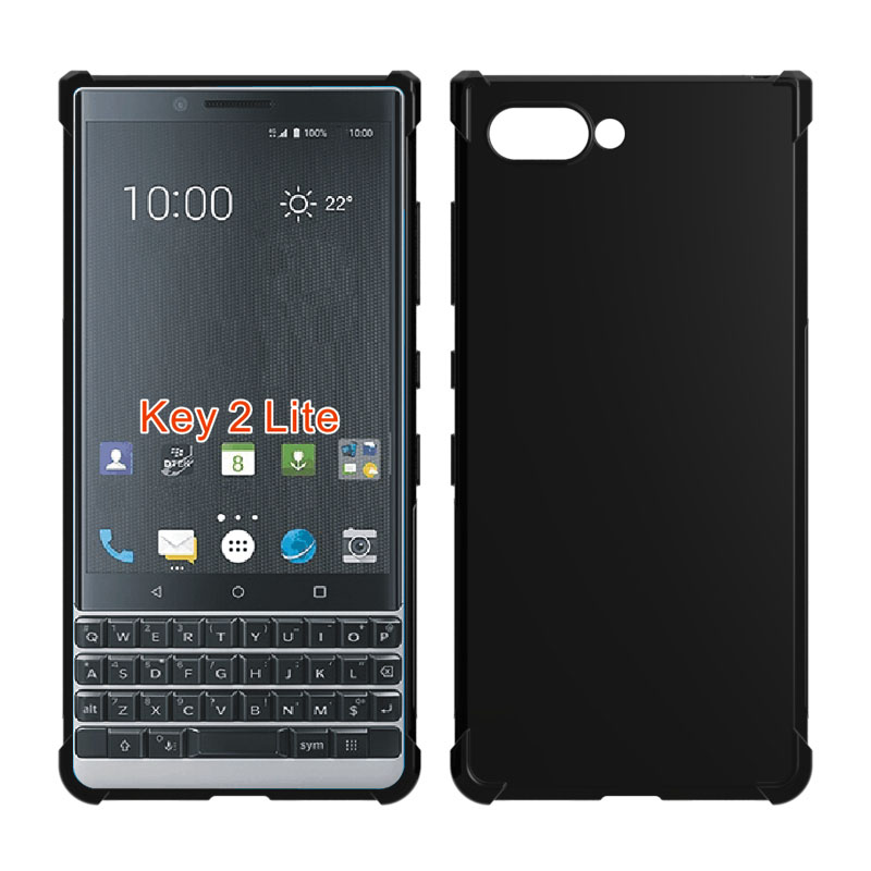 Clear Shockproof soft Tpu cover case For blackberry Keyone 2 lite