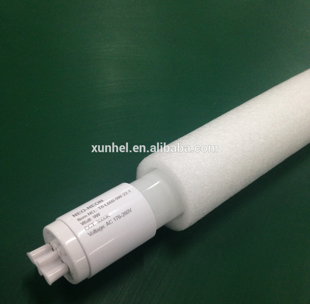 Glass material T8 18W led tube light