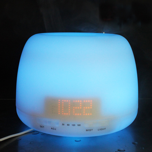 Hidly LED Clock Electric Ultrasonic Essential Oil Diffuser Manufactory