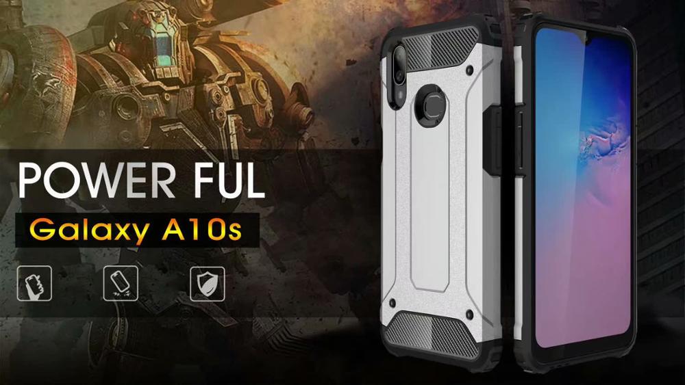 PC+TPU 2in1 shockproof  Armor Hard case For Samsung galaxy A10S