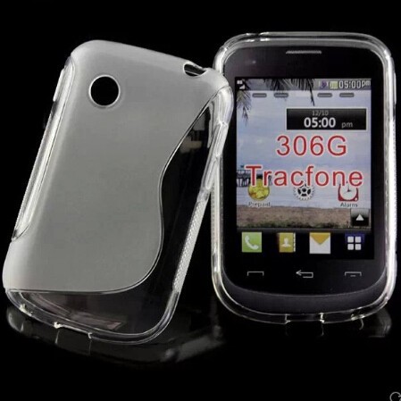 Factory price In stock S line TPU Case for LG tracfone 306G