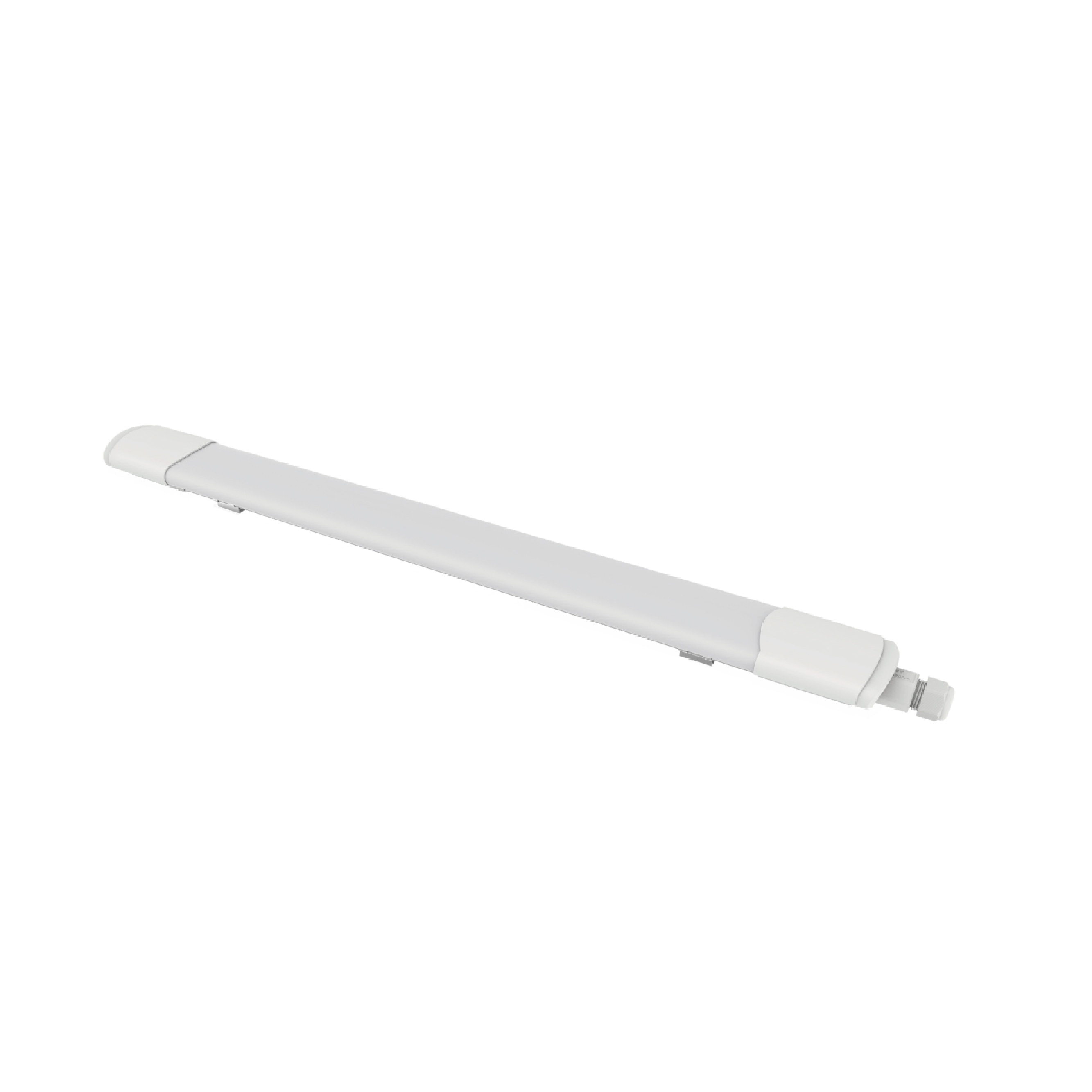 T8 White 347v Aluminum Profile+pc Cover Waterproof Cul Microwave Sensor Ip65 Led Tri-proof Light