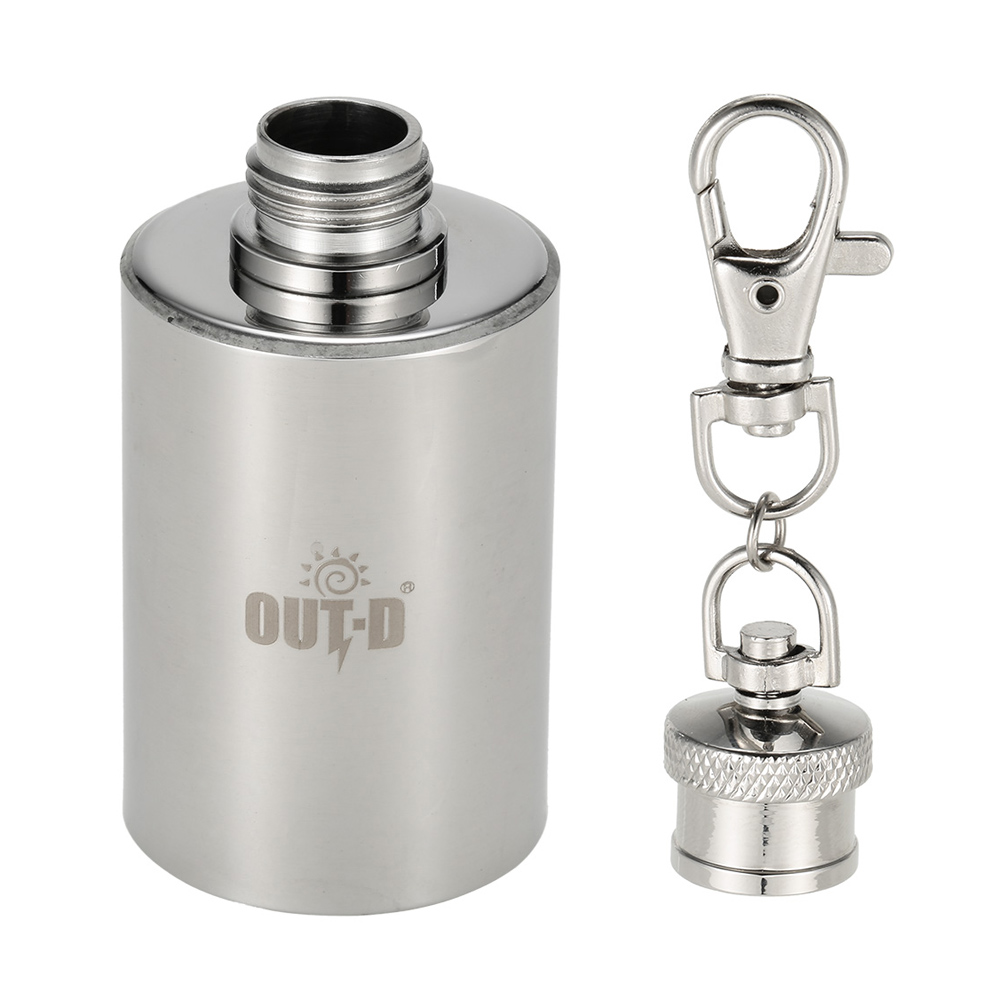 1oz 28ML Mini Hip Flask Stainless Steel Flask Alcohol Whiskey Hip Flask Drinkware Pot Outdoor Hiking Sports Funnel Wine Pot