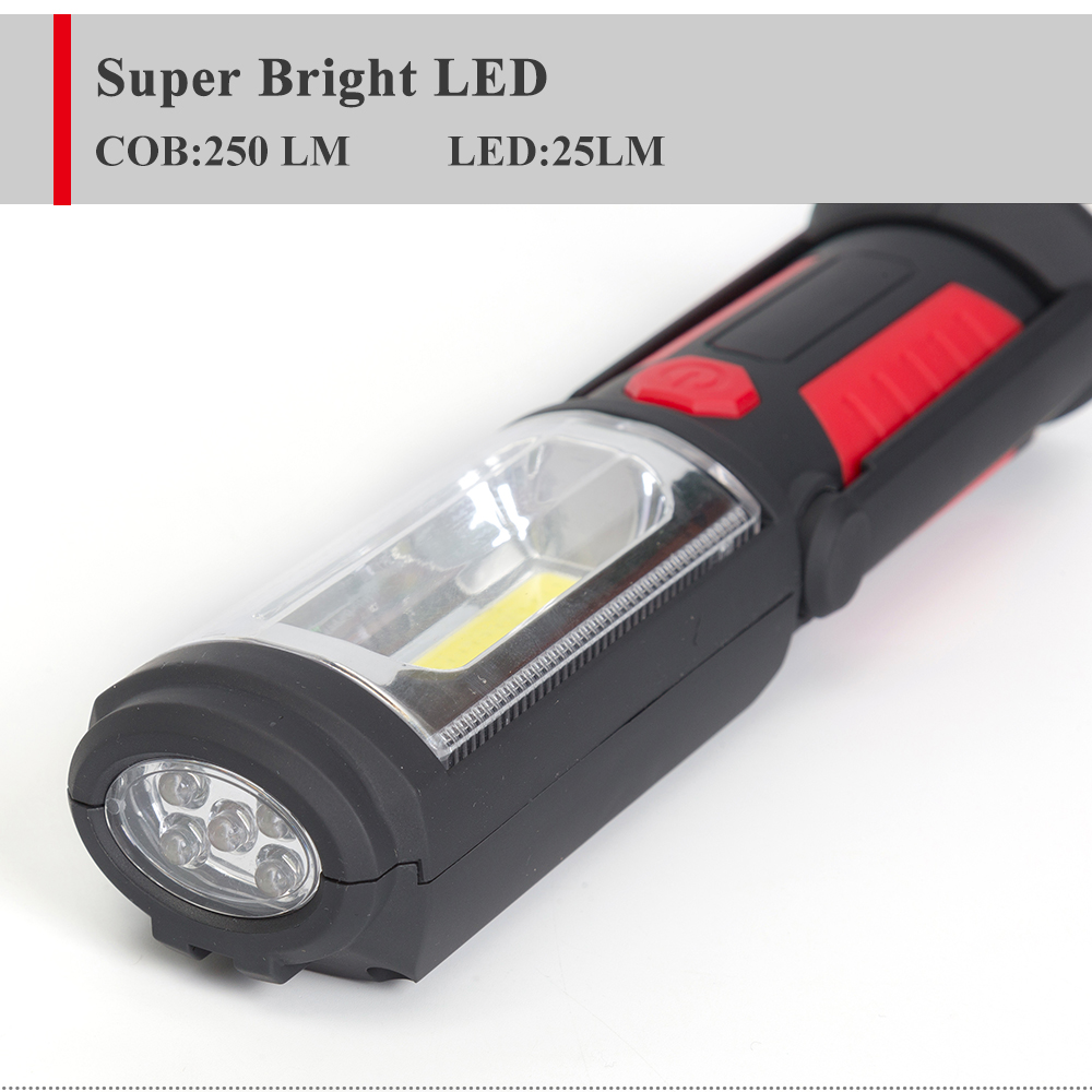 Magnetic Work Light COB LED Car Garage Mechanic Home Rechargeable Torch Lamp