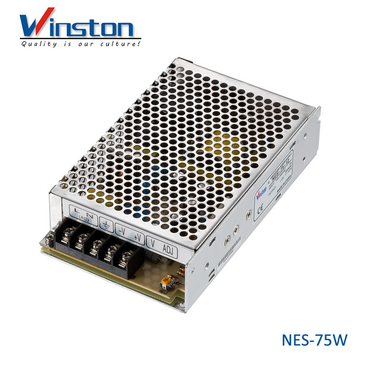 Factory NES-75 5V 12V 15V 24V 48V 75W Power Supply CCTV