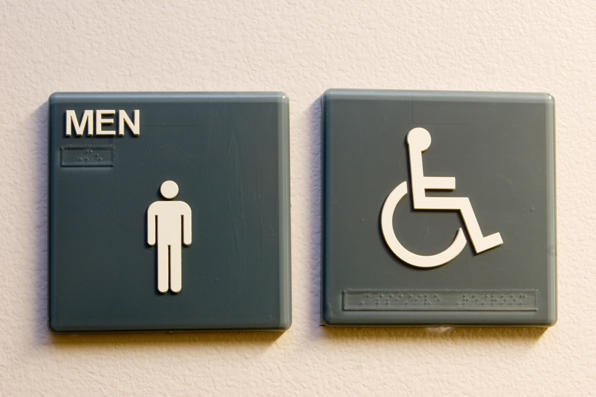 Acrylic Wayfinding Plaque Ada Braille and Tactile Sign