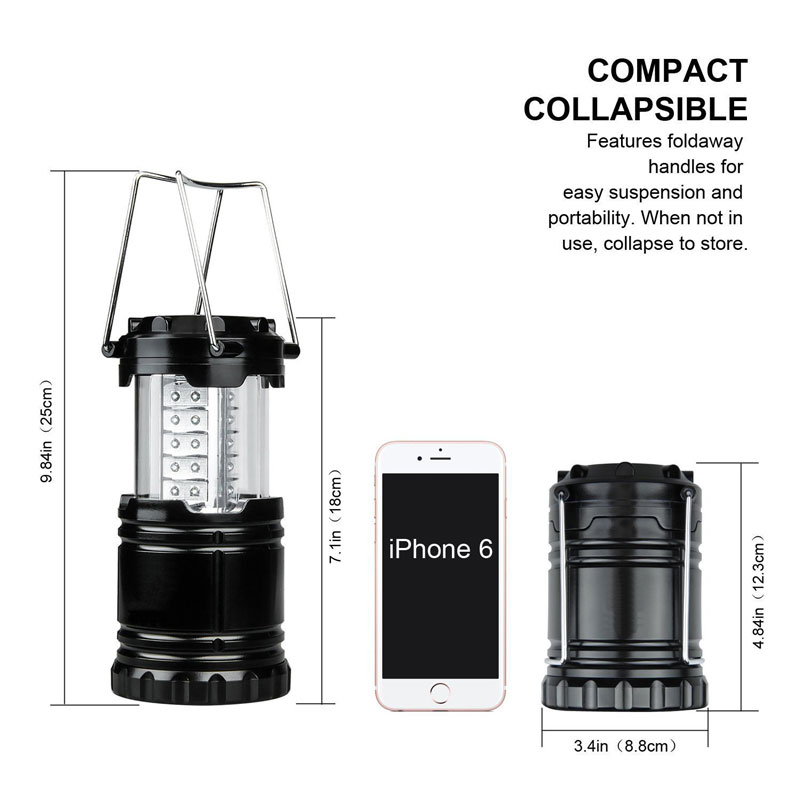 Portable 30 leds Hunting Search Hand Led Camping Lantern Light