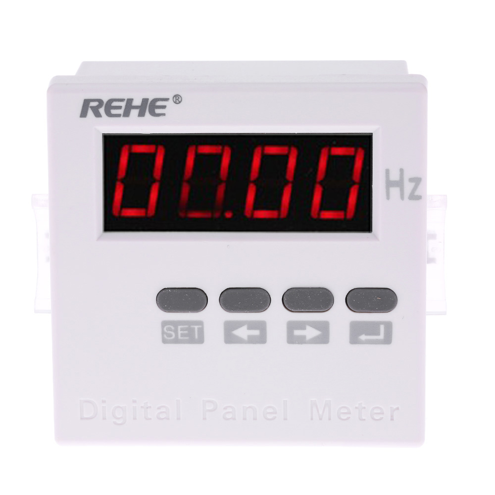 71*71mm Accurate frequency counter Digital Single Phase cymometer AC Frequency Meter AC/DC80V-270V 50Hz digital frecuencimetro