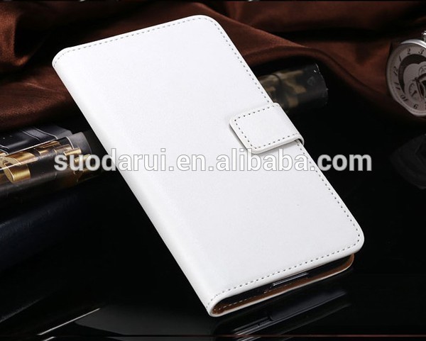 Book Wallet Flip leather case For Motorola E4 pouch