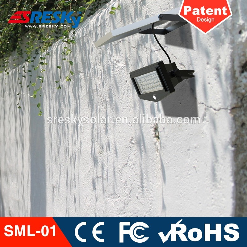 Solar Perimeter Security Lights Led Motion Sensor Flood Light