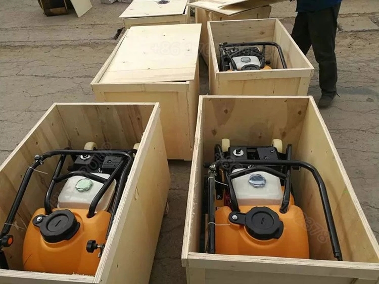 high vibration frequency  faster and stable diesel reversible plate compactor