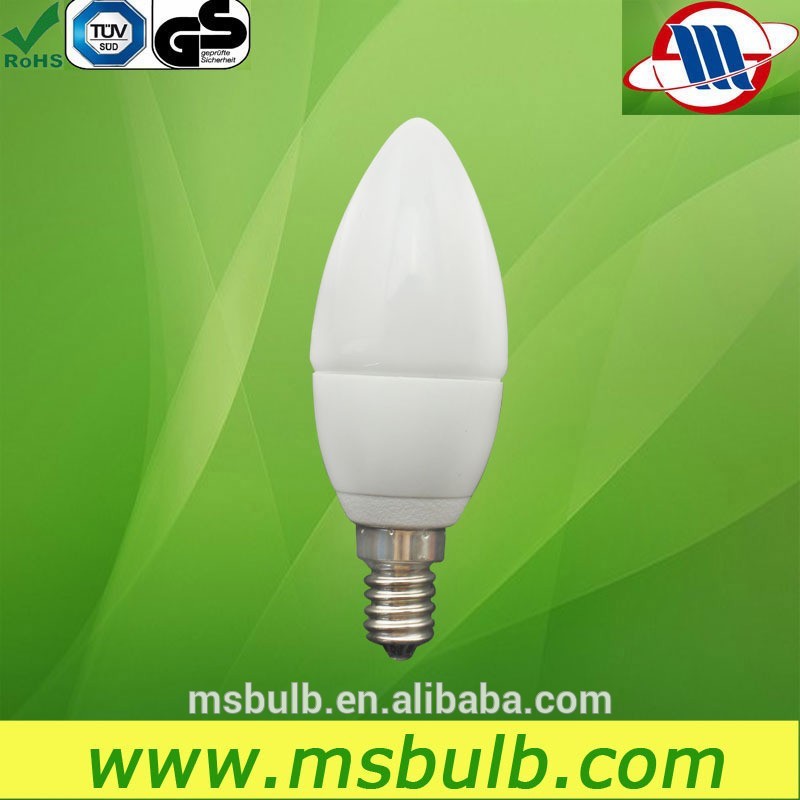 Mingshuai Factory Wholesale LED candle bulb 4W