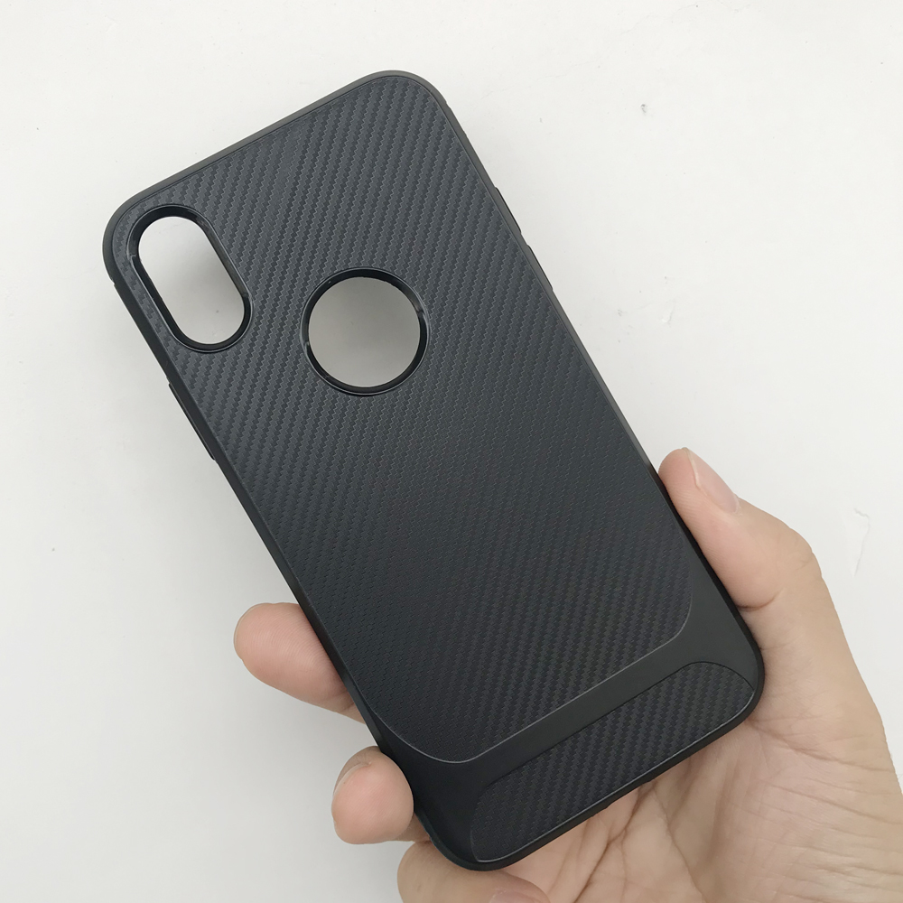 In stock Factory supply Silicone TPU Soft phone case for LG Aristo3 Stylo5  carbon fiber cover