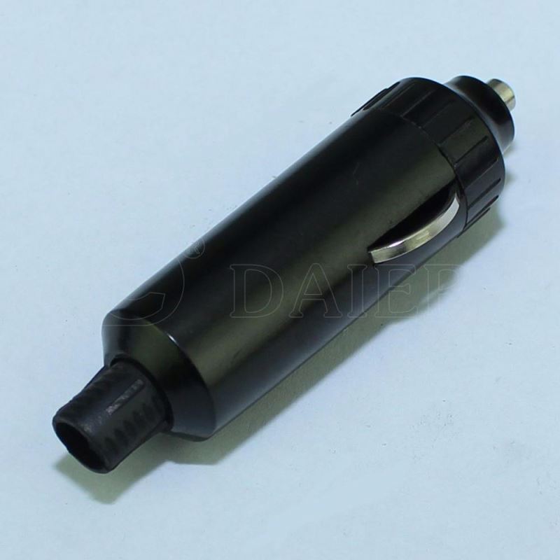 DE-01 20A Black Auto Lighter Cigarette Plug