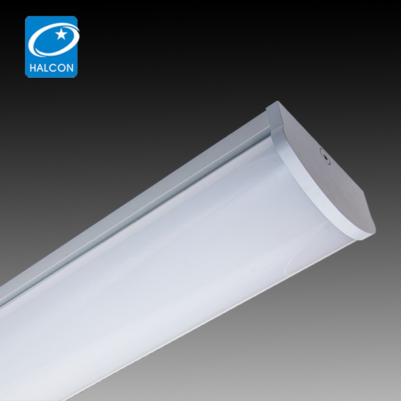 1.2m LED Linear Light 40W high performance  SMD 2835 LED Batten Lamp Steel Base PC Diffuser  Wraparound Light for Warehouse