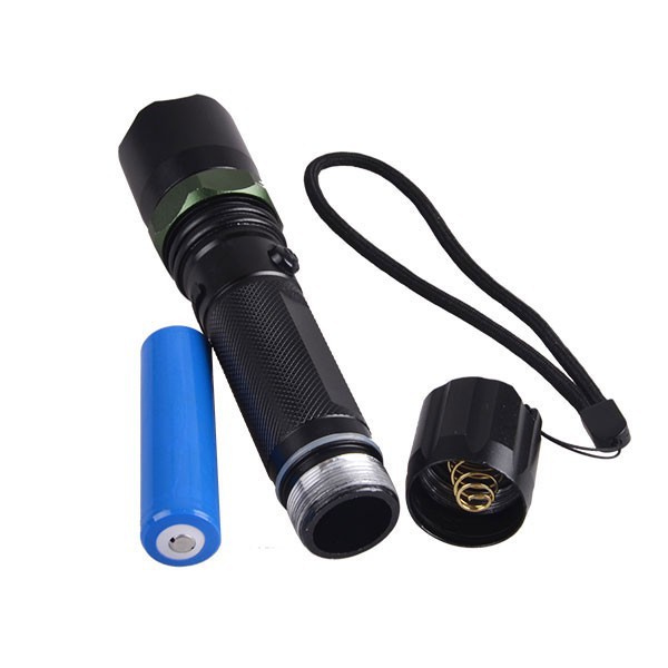 TP-1801C Multi-function Zoom LED Police Brand Flashlight